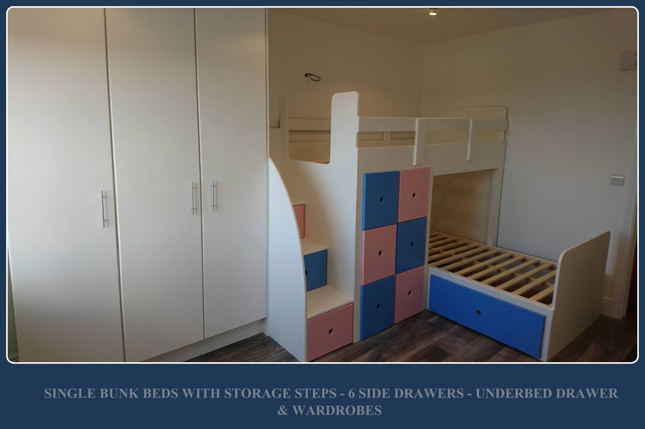 CHILDRENS STORAGE BEDS, BESPOKE CHILDRENS BEDS